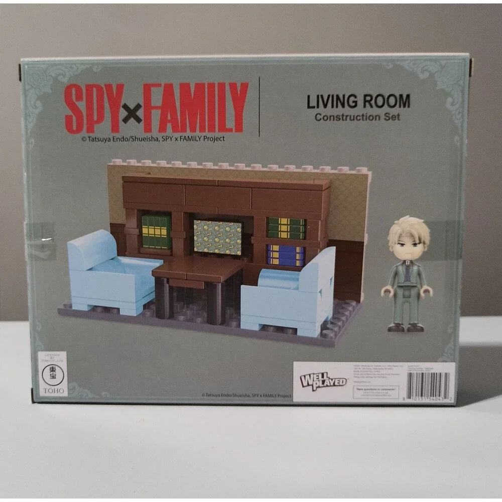 Spy x Family Snap And Switch Living Room Construction Set 98 Pieces
